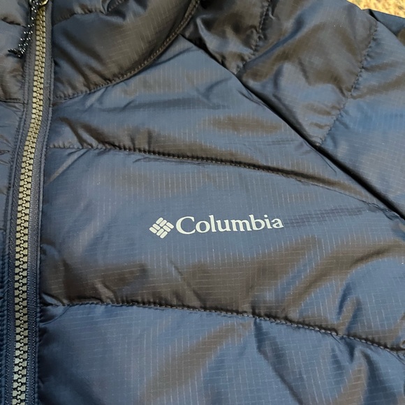 Columbia navy blue coat XL - Picture 3 of 5